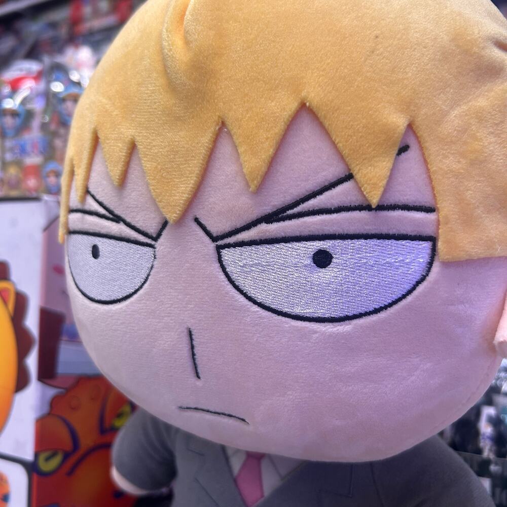 MOB PSYCHO 100 S2 - REIGEN SITTING PLUSH 12"H